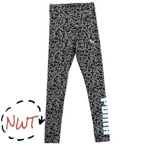 NWT XS Puma Leopard leggings